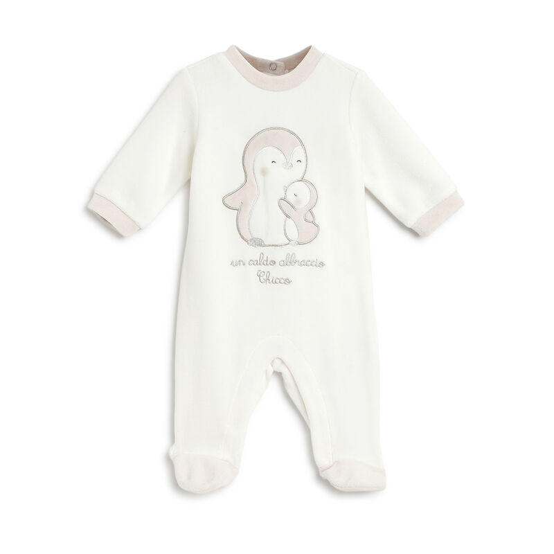 Infants Bronze Applique Leg Opening Babysuit image number 0